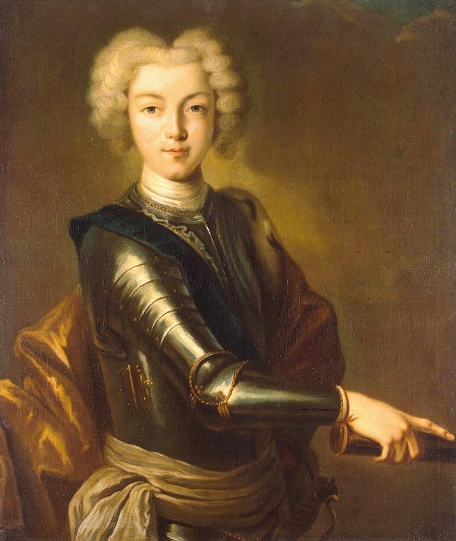 Pierre II (1715-1730), tsar de Russie (peintre anonyme, vers 1800)