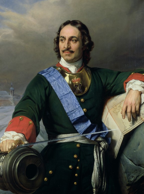 Le tsar Pierre le Grand, par Paul Delaroche (1838)